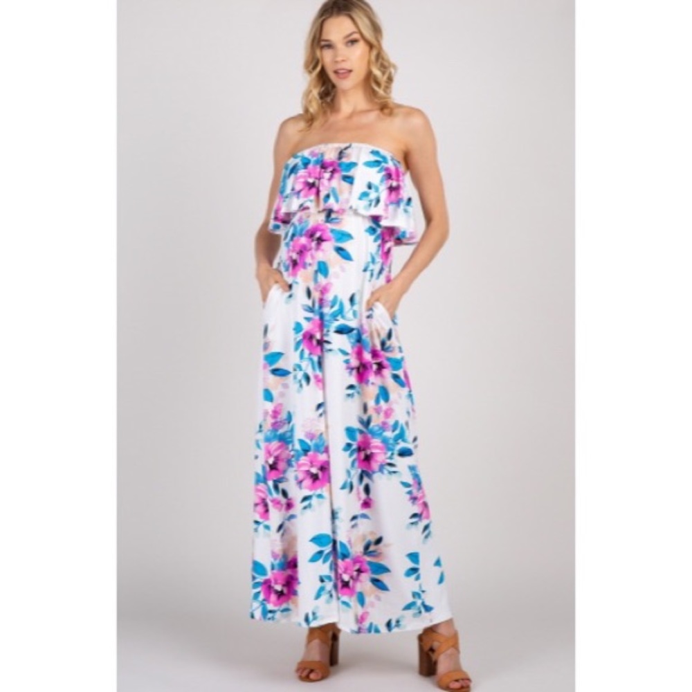 Pinkblush maternity maxi dress